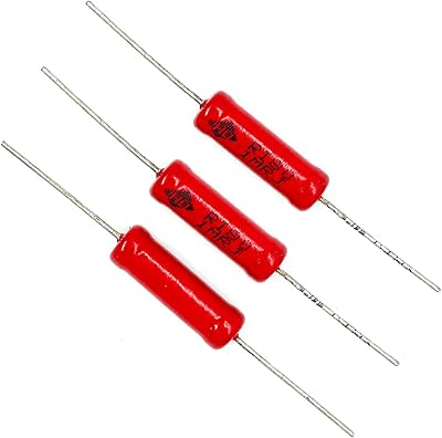 qinizx 3 件 2 瓦功率额定值 1m 欧姆高压玻璃釉膜电阻器 2w 10kv