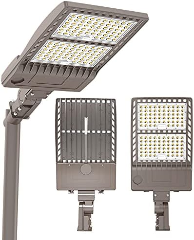 320w led 停车场灯 ac480v,dlc/ul 42114lm 5000k shoebox 路灯1000w