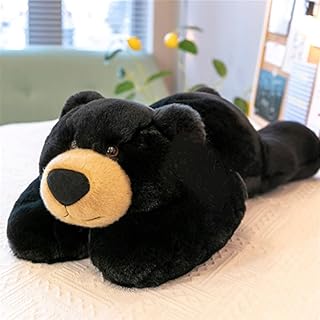 oukeyi 黑熊毛绒玩具,泰迪熊填充动物毛绒玩具毛绒玩具,毛绒玩具,毛绒