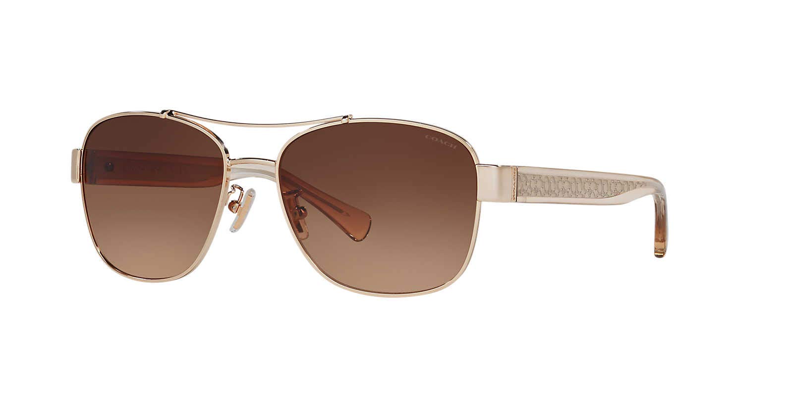Ms. Coach Full Rim Pilot sunglasses