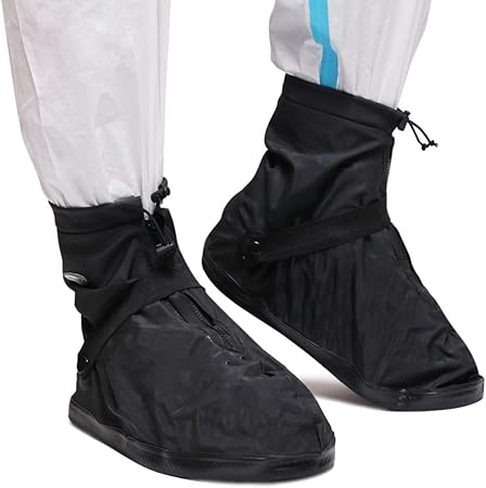 Szat Pro 雨鞋套防水可重复使用加厚鞋底鞋套旅行骑行露营钓鱼花园户外女性男士 家居装修 亚马逊中国