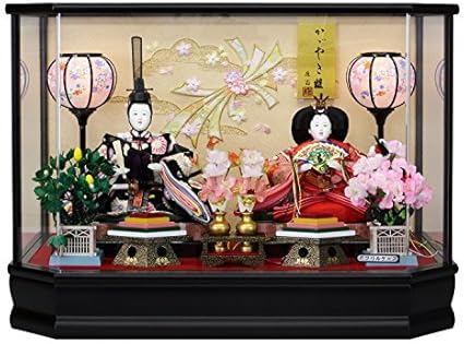 人偶人形装在盒子里雏人形藤翁作发光雏祭黑色涂漆全景2623 1b 玩具 亚马逊中国