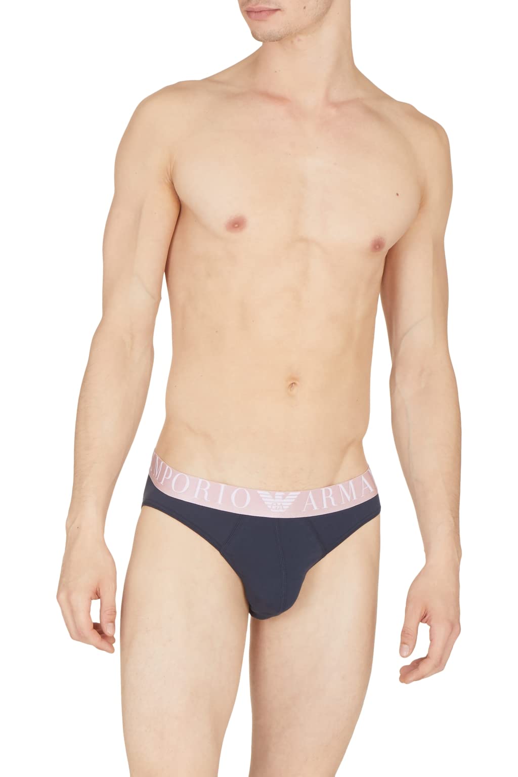 Emporio Armani Men's shiny logo with briefs