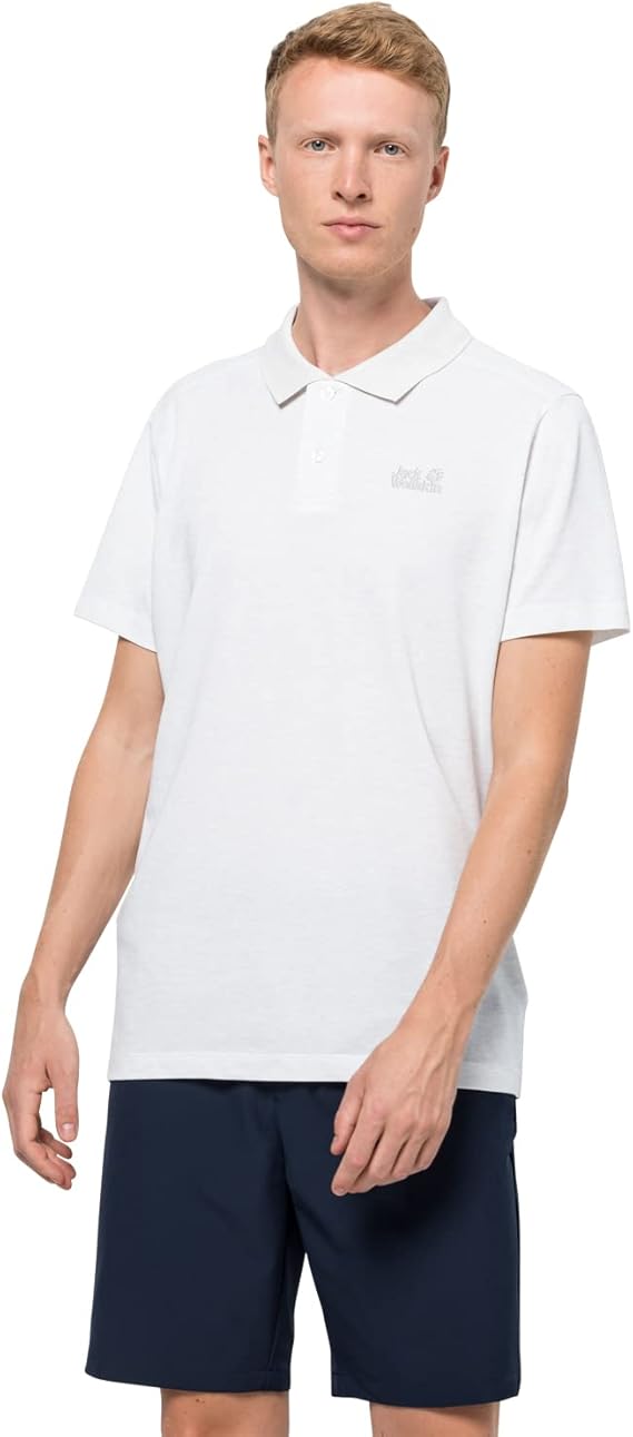 jack wolfskin 狼爪男式皮克 polo 衫