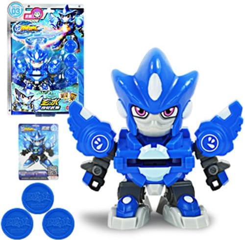 艾力达 激战奇轮玩具套装 对战机器人玩具 (【简装】玄水dql-41053)