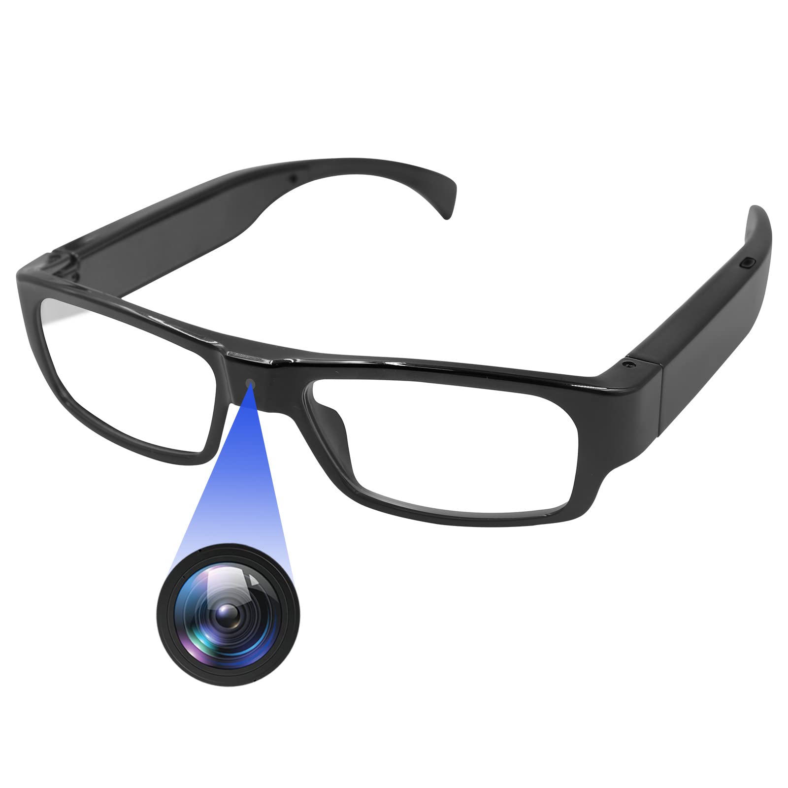 YYCAMUS Camera Glasses 1080P Glasses with Camera Video Glasses camera for sports hiking bike fishing driving hunting, the perfect gift for family and friends