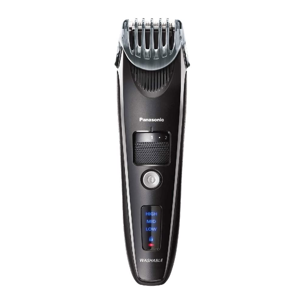 Panasonic Men's Electric Shaver Cordless Precision Electric Hairdresser with comb attachment and 19 adjustable Settings, washable,ER-SB40-K