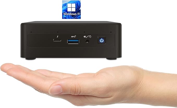 【windows 11】英特尔 nuc nuc11pahi7 迷你 pc/htpc,迷你电脑,四核