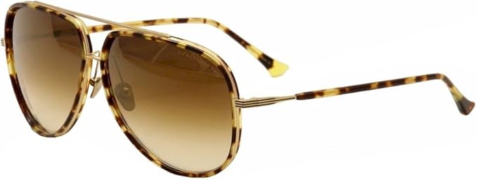 dita condor two 21010a 21010/a 闪亮玳瑁色 12k 金色飞行员太阳镜