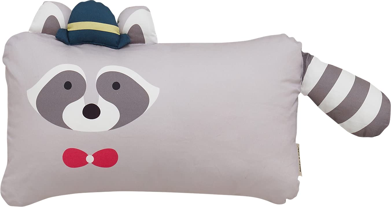 Milo & Gabby Animal Baby Pillowcase - * Cotton - Bedtime, toys, travel, Decorative items - Machine washable - 30.48 x 50.80 cm - 1 piece (Ami Raccoon)