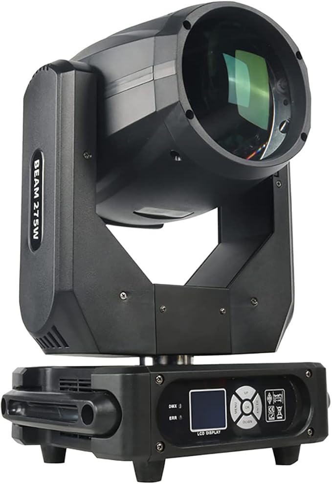 shehds 舞台灯移动头灯 275w 10r 光束聚光灯带 2 个棱镜 dj 灯 14 种