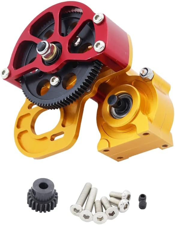 适用于 1/10 轴 scx10 齿轮箱 rc 履带*零件(金色)