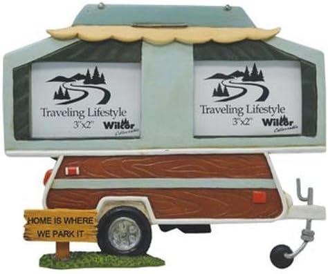 pop-up camper 旅行拖车 rv 主题相框 2x3 【camper picture frame】