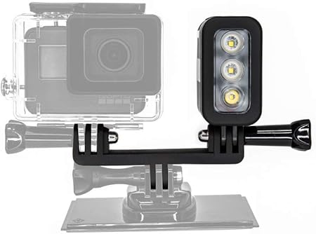 Pixel Hub 40 米 130 英尺水下防水潜水 管游泳led 灯套件适用于dji Osmo 动作 Gopro Max Hero 8 Hero 7 Hero 6 Hero 5 Hero 4 Hero Session 价格报价图片评测多少钱