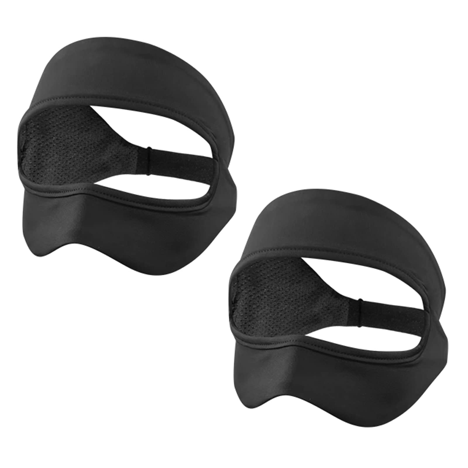 2 pieces VR eye mask, adjustable mask universal for PS VR2 headset,HTC Vive,PS, gear,VR Workout sweatband Washable to keep clean (2 black)