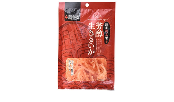 鱈卵屋博多明太子芳醇生さきいか30g 亚马逊中国 食品