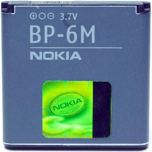 nokia 诺基亚 原装原厂 手机充电电池电板 bp-6m 盒装电池 1100毫安