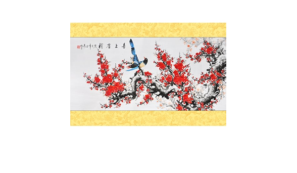 菊地容斎筆‐水墨蓮鷺