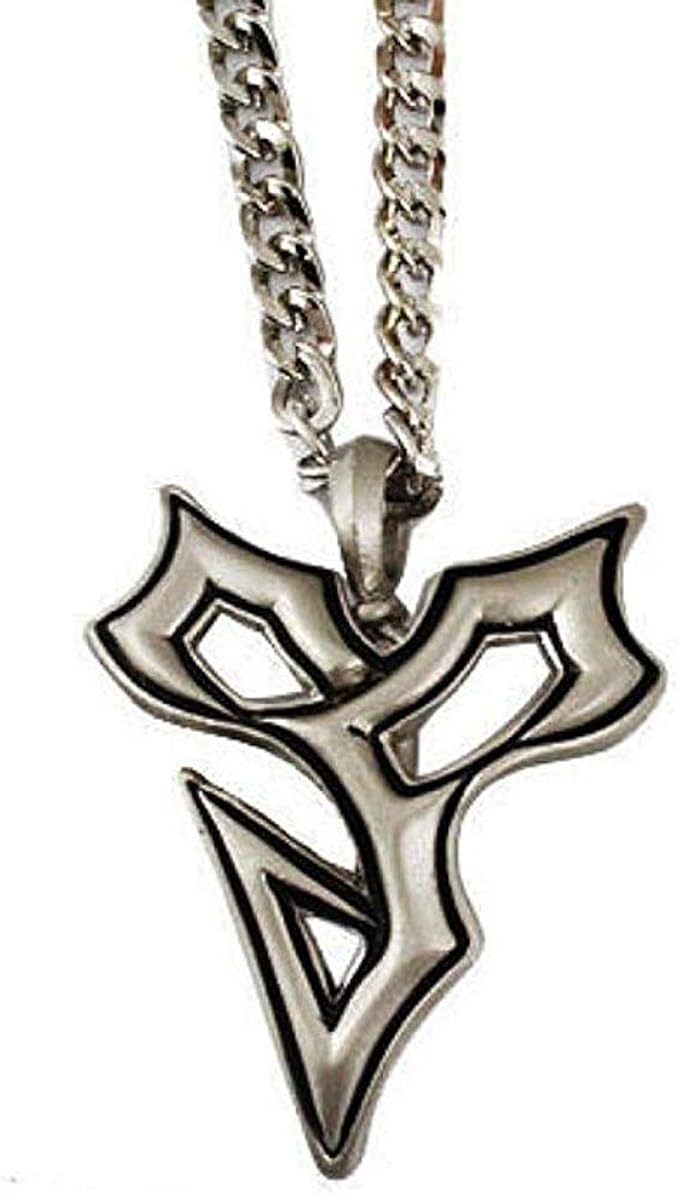 终幻想ff10tidus吊坠挂在508厘米链上吊坠45毫米x36