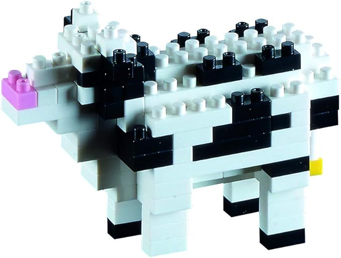 brixies "cow" 3d 图案积木(多色)