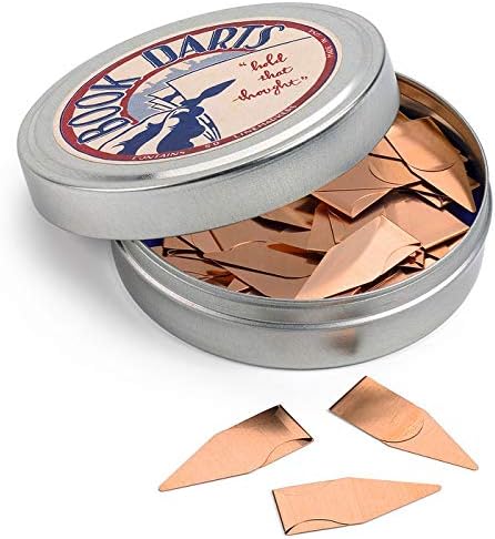 brass 书飞镖 - 线标记书签(500 个黄铜书标) - 送给读者的*佳礼物!