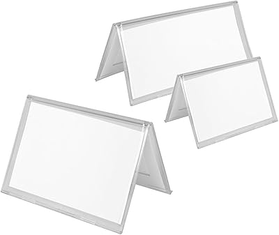 三角形卡片,9x5.5厘米,透明ps-200盎司