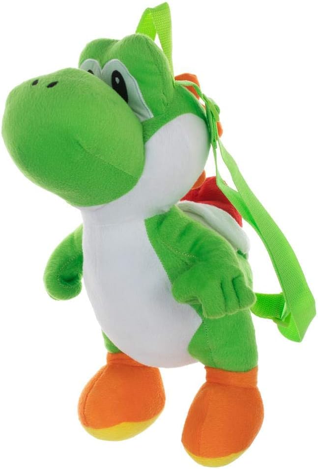 任天堂*马里奥兄弟 yoshi 3d 毛绒角色背包, *, 均码