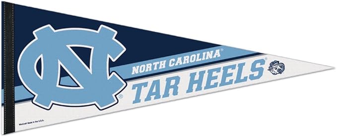 wincraft ncaa 北卡罗来纳大学优质便士,30.48cm x 76.20cm