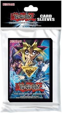 游戏王 Ygo Dsdslvs 尺寸黑暗边卡片套 50 套套 玩具 亚马逊中国