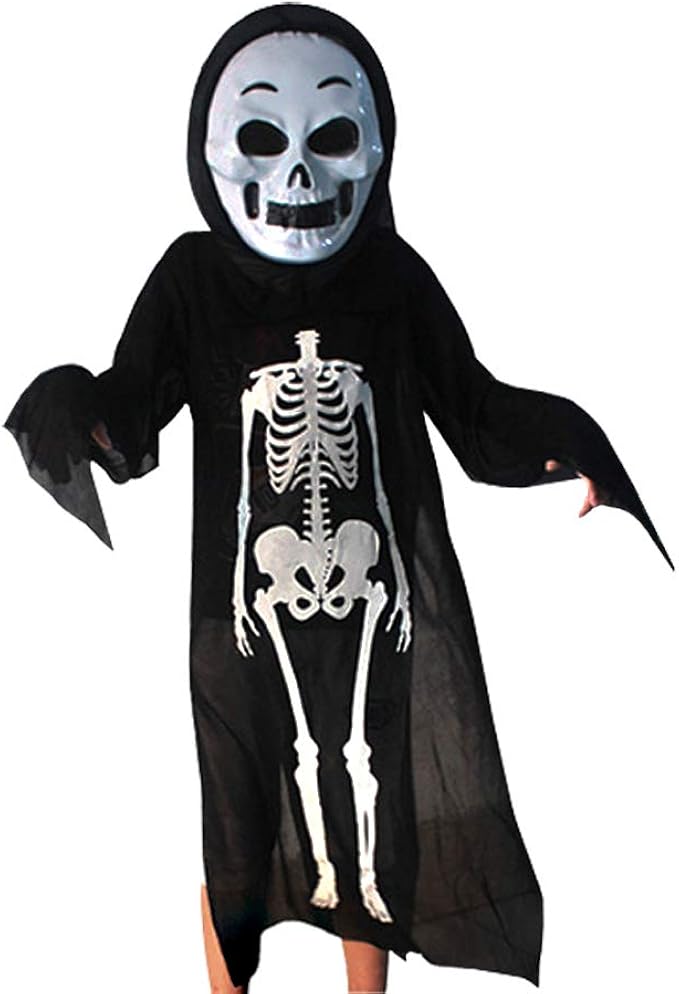 suntrade 幽灵骨头衣服万圣节舞蹈服装派对角色扮演化妆