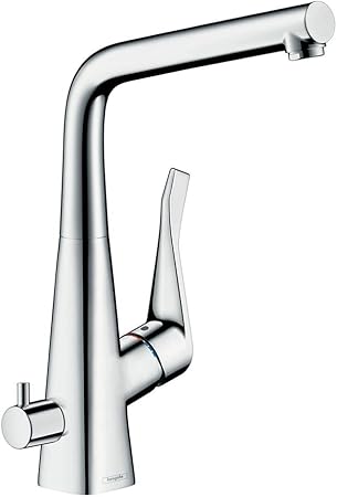 Hansgrohe 汉斯格雅metris厨房水龙头3 带有可选旋转范围和关闭阀 镀铬 Hansgrohe 汉斯格雅 价格报价图片 亚马逊中国
