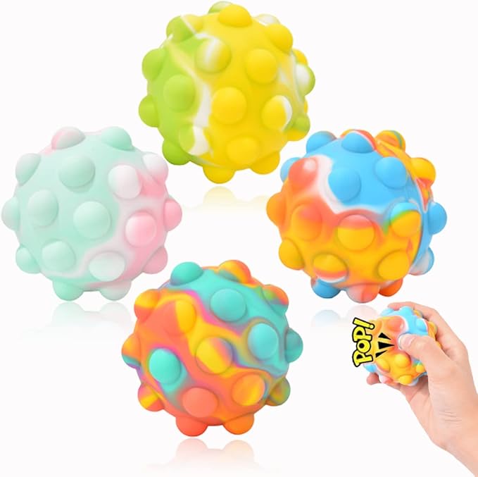 3d fidgets 压力球,硅胶流行泡泡小鸡感官玩具压力缓解和*,适合儿童