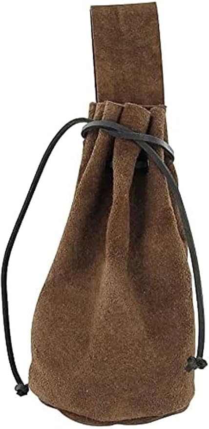 nauticalmart 中世纪麂皮通用文艺复兴时期钱袋