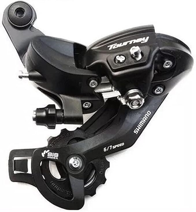 hls laluney 禧玛诺 tourney 自行车后排雷器铝合金 rd-ty300 6/7