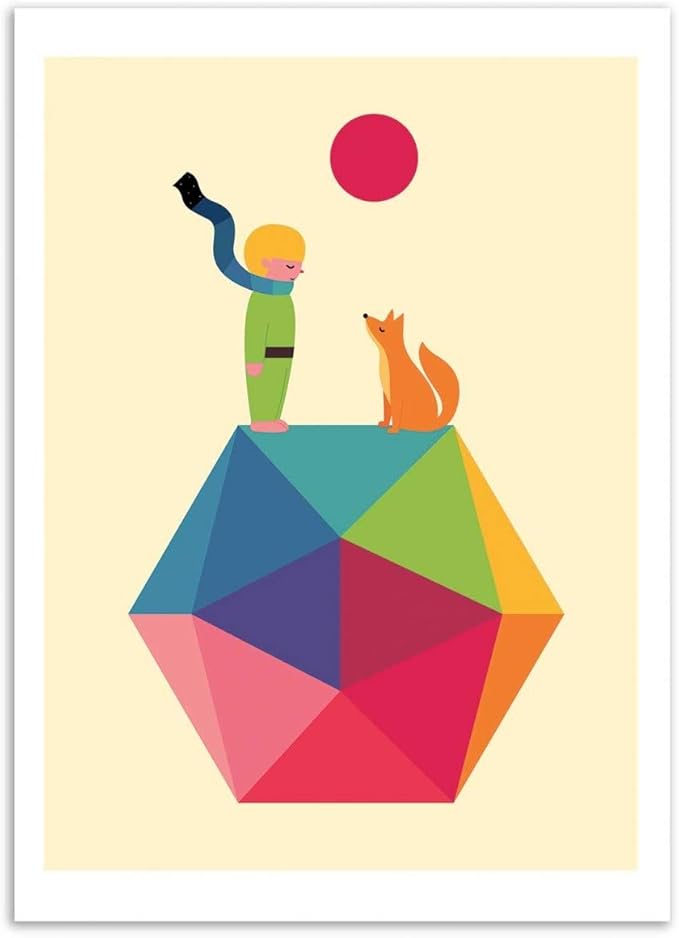 墙壁版艺术海报-once upon a time - andy westface