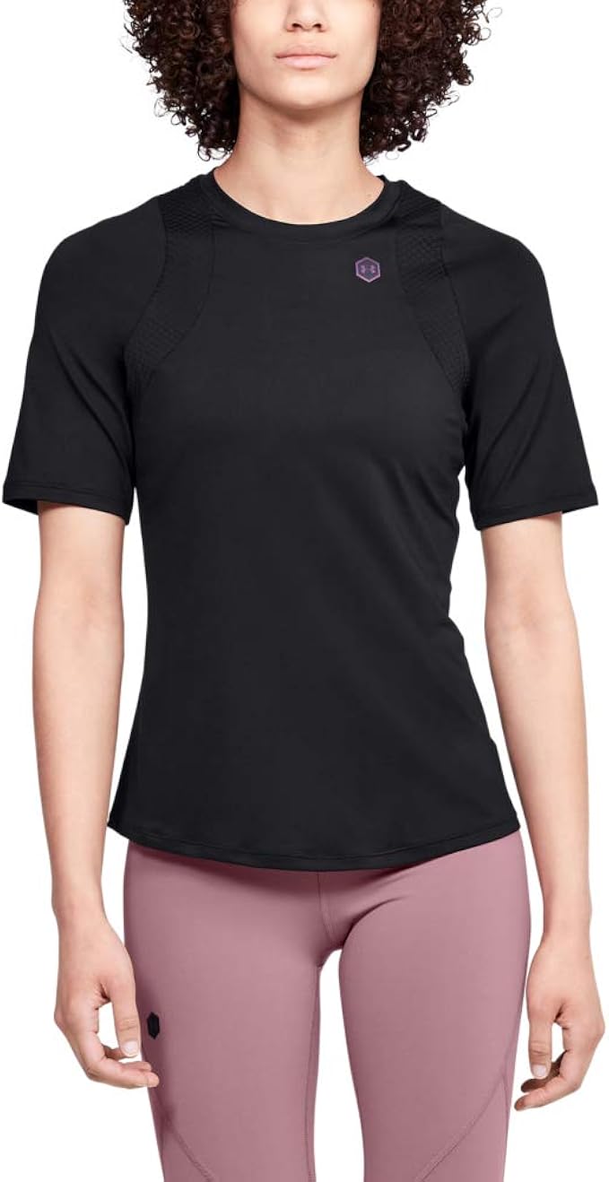 under armour 安德玛 女式 rush 短袖锻炼 t 恤