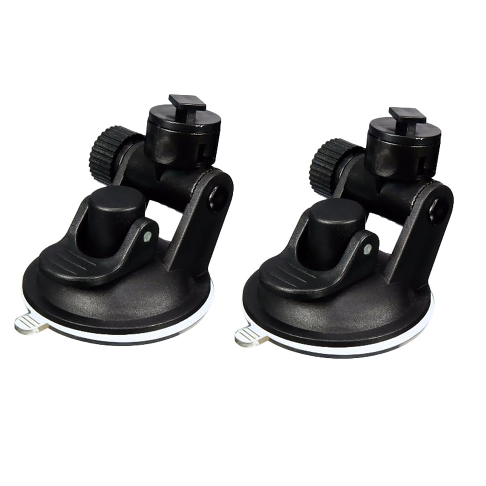 Leadigol 2PCS black stand, universal T-type rotatable stand Automotive Interior Dashboard camera stand Suction cup stand