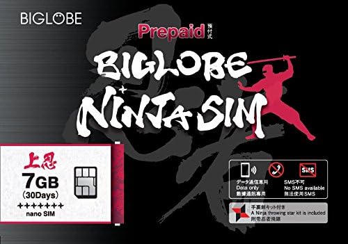 日本预付sim 卡 7gb 网络数据 4g Lte 允许数据连接 亚马逊中国 手机通讯