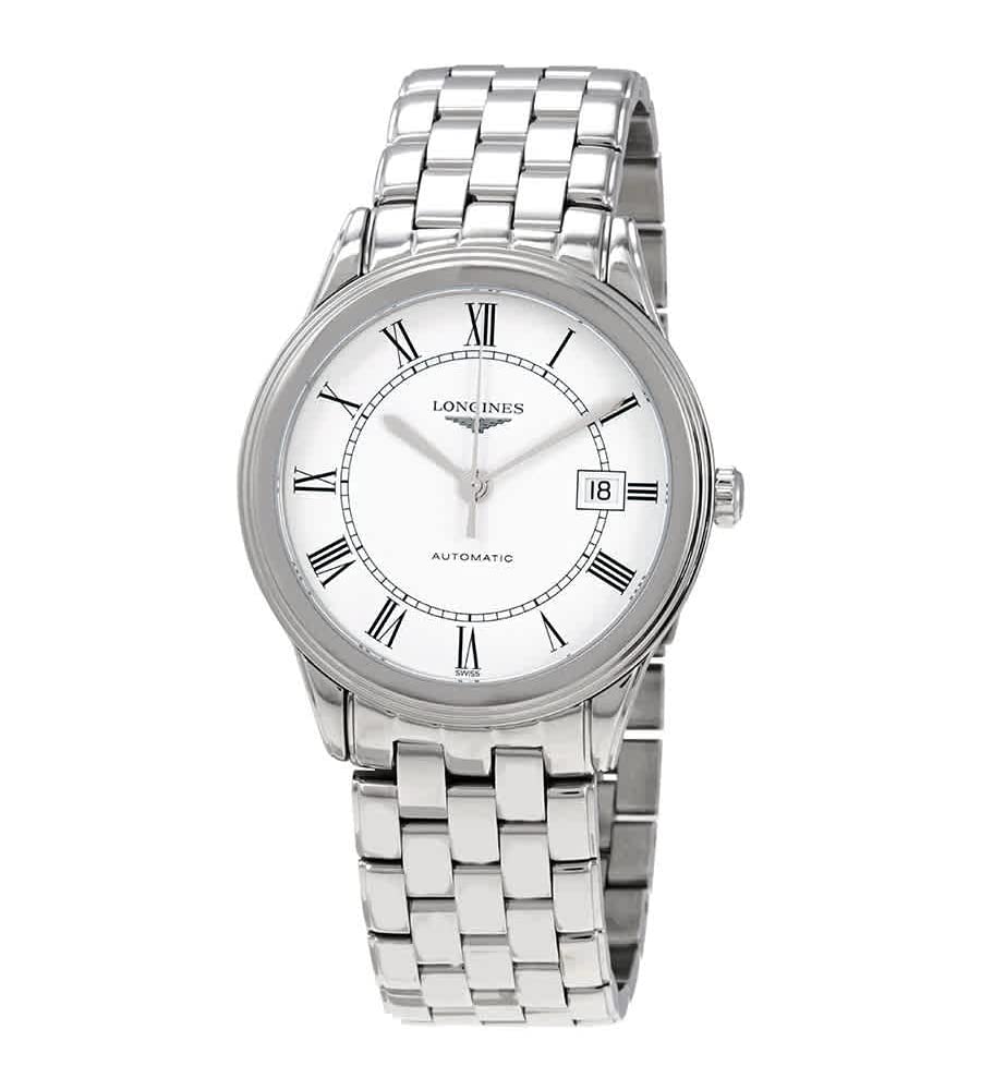 Longines Flagship Automatic White Matte Dial Men's Watch L49744216