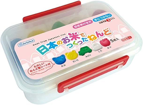 Debika 粘土日本大米制作而成的粘土5色装 亚马逊中国 办公用品