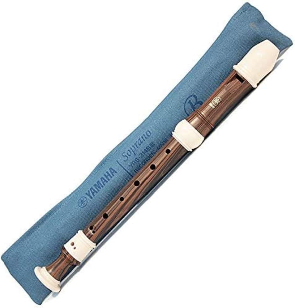 yamaha yrs 24b 竖笛高音八孔竖笛 ebenholz-imitation