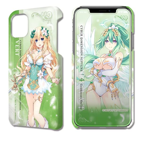 Four Godduses Online CYBER DIMENSION NEPTUNE iPhone Shell & Protective Pad Dessert Jacket iPhone 12/12 Pro Veil DJGA-N026-m04