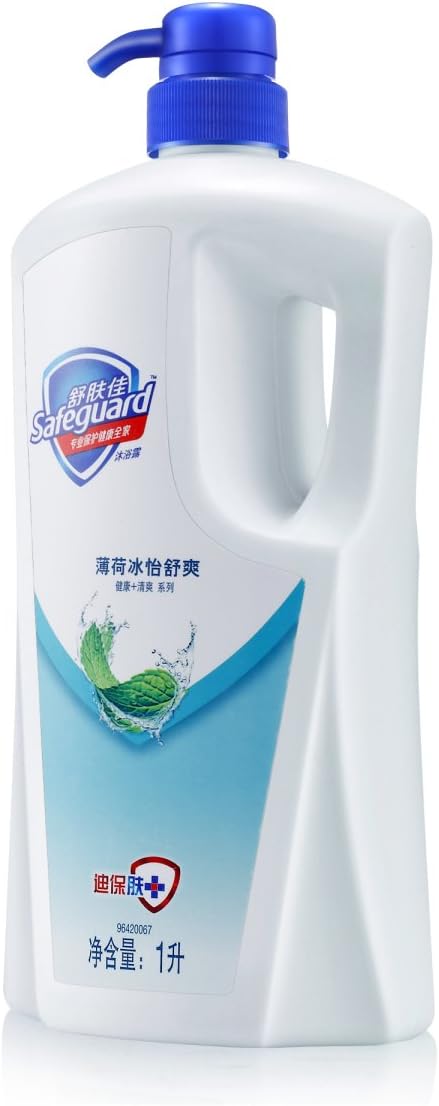 舒肤佳舒爽健肤薄荷冰怡舒爽沐浴露1000ml 亚马逊中国 美容化妆