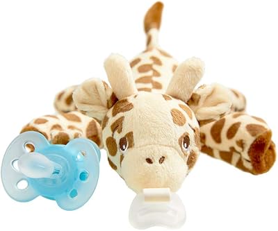 philips 飞利浦 avent 新安怡 超柔软透气系列安抚奶嘴,可拆卸,长颈鹿