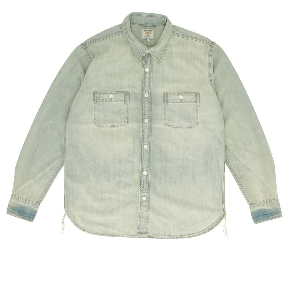 HOUSTON SHIRT USA COTTON DENIM WORK SHIRT for men