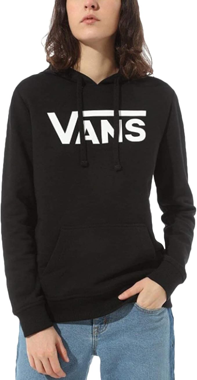 vans 范斯 女士 drop v logo 连帽衫