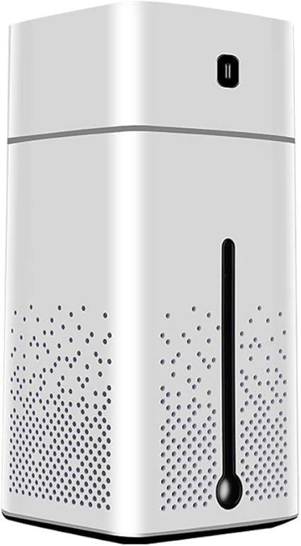 Usb 加湿器超静音大容量空气净化器 适用于家用加湿器汽车 带usb 充电器 白色 亚马逊中国 运动户外休闲