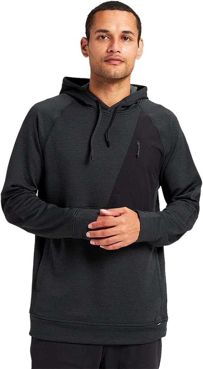 burton 男士 multipath grid 套头抓绒衫