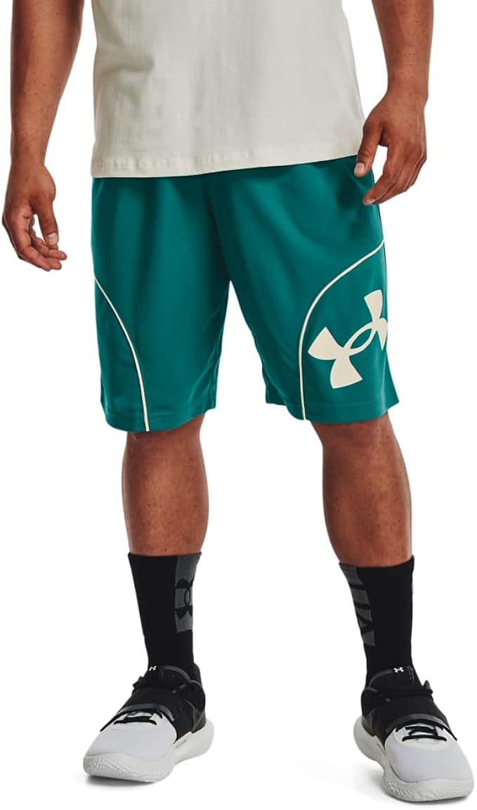 under armour 安德玛 男式标准周边篮球 1 英寸短裤