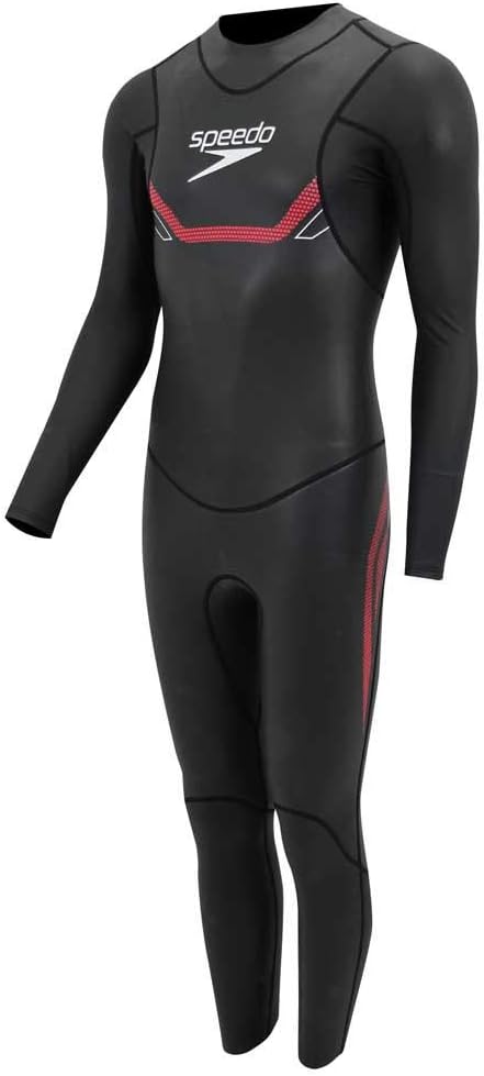 speedo 速比涛 proton thinswim 男士紧身衣 l/s 氯丁橡胶套装,男士